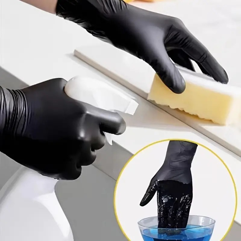 100/50/20PCS Sarung Tangan Nit - Nitrile Mechanic Glove ulasan dan harga